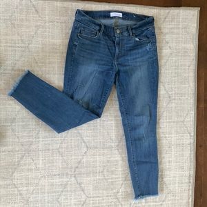 Loft modern skinny petite jeans